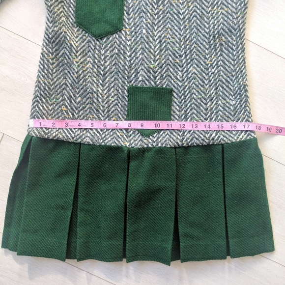 Vintage Handmade Tweed Dress - Picture 6 of 9